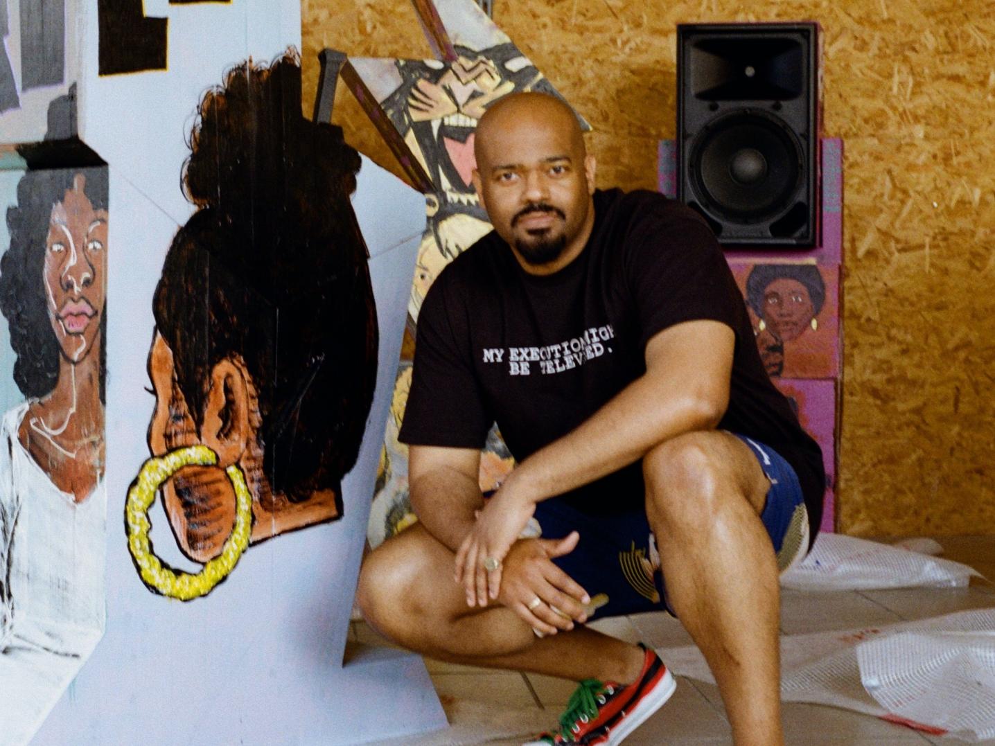 Artist Brian Elstak. Artists in Conversation - Edition Australia