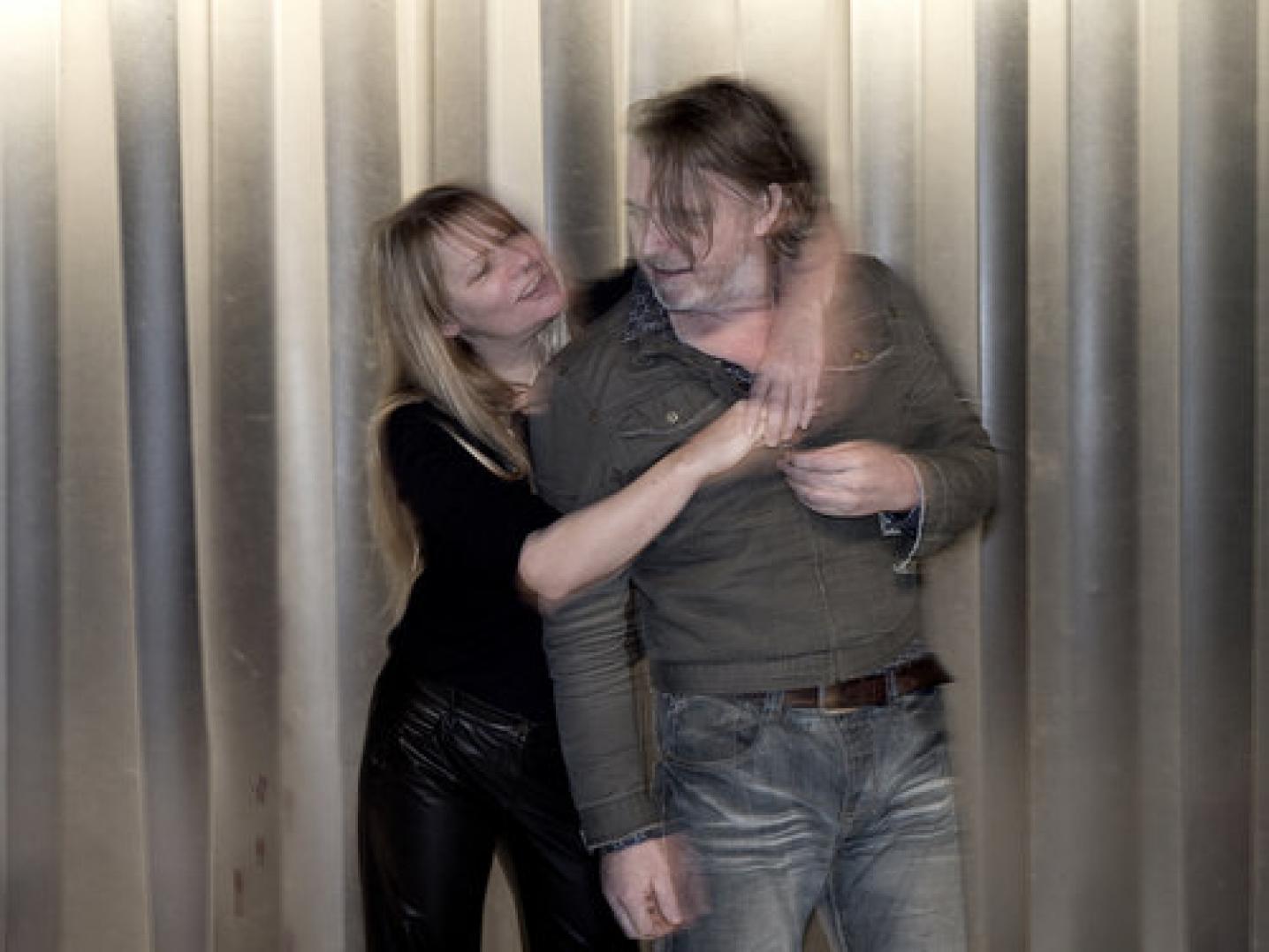 Pauline Roelants (left) with co-founder of United Cowboys Maarten van der Put. Photo: Gemma van der Heyden