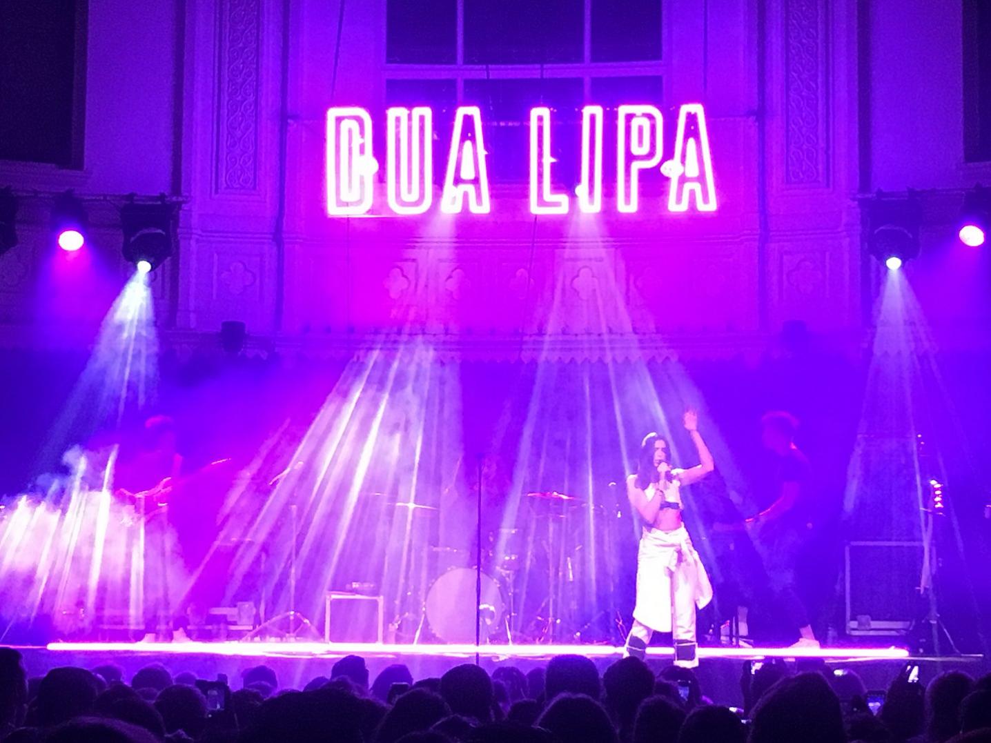 Dua Lipa in Paradiso. Photo by A. Manuels via Wikimedia Commons