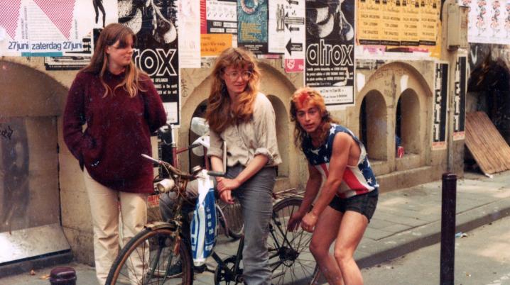 Oude Hoogstraat 24, Amsterdam 1987. Photo from the Hungarian photography archive Fortepan. Courtesy of Sándor Dávid.