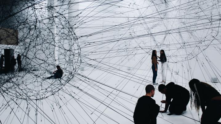 Alina Grubnyak, Art Installation.